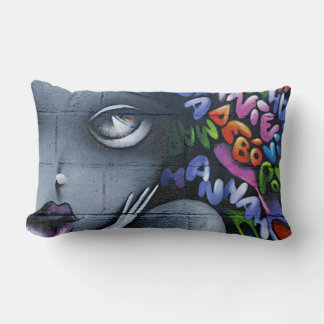 Cute Fairy Graffiti Lumbarkudde