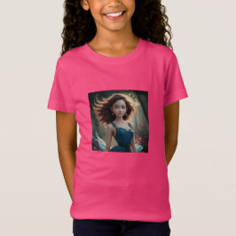 Cute Fairy Princess Girls T-shirt