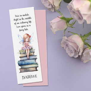 Cute Fairy Quote Bokar Mini Bookmark Litet Visitkort