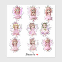 Cute Fairy Stickers 3