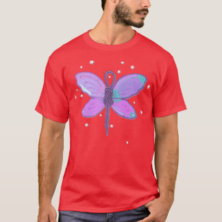 Cute Fairy Vingar klätterknut för Freeclimbe T Shirt