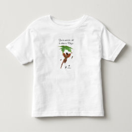 Cute Fairy with Brown Vingar Girls Småbarn T-Shirt
