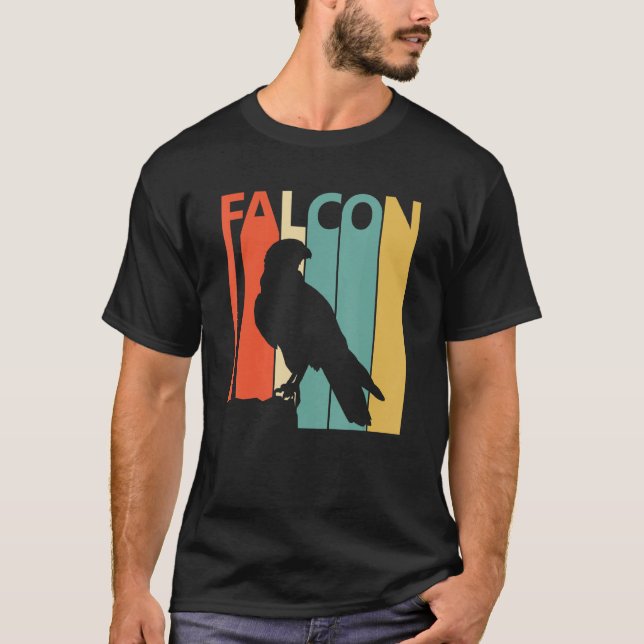 Cute Falcon Animal T Shirt (Framsida)
