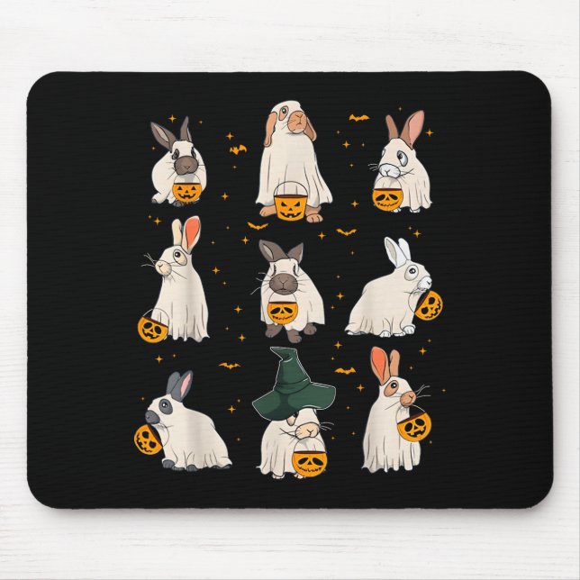 Cute Fall Bunny Ghost Costume Rabbit Lover Soky Se Musmatta (Framsidan)