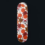 Cute Fall Fox Pumpkin Acorn Maple Löv Watercolor Mini Skateboard Bräda 18,5 Cm<br><div class="desc">Den här söta och coola mönster är perfekt för höst- och höstsäsongen. Den har en handmålad röd, svart och vit söt räv, brun, kastanjd och burgröd vattenfärgad löv, små bruna hörn och orange pumpor ovanpå en ren vit bakgrund. Dess art, moderna, skickliga, unika och originella. Stilisera med den här handmålade...</div>
