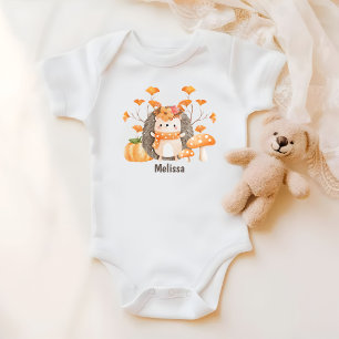 Cute Fall Hedgehog T Shirt
