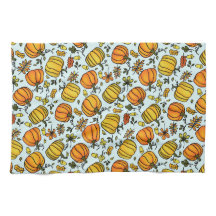 Cute Fall pumpor vid Happy thanksgiving