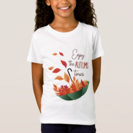 Cute Fall Sweet Fall/ Umbrella T-Shirt