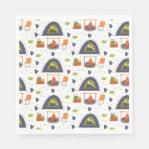 Cute-familjekampanj, motorbrand och tält