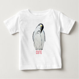Cute-familjen av kejsare penguins T-Shirt