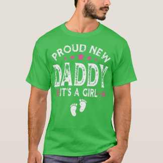 Cute Family Gender Reveal Proud New Pappa Det är A T Shirt