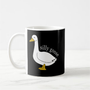 Cute Fånig Goose Ugly Julafton Funny Goose Trendig Kaffemugg
