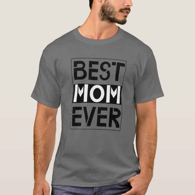Cute Fanny Best Mamma någonsin för kvinnor T Shirt (Framsida)