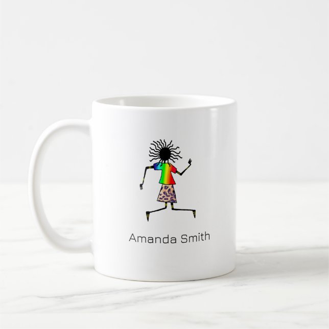 Cute, Fantastisk Dance, vacker Kaffemugg (Vänster)