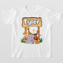 Cute Fantastisk Zoo Animal Kid" T Shirt
