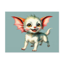 Cute Fantasy Animal Postcard