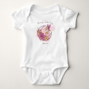 Cute Fantasy Måne Fairy Personlig Baby Bodykostym T Shirt