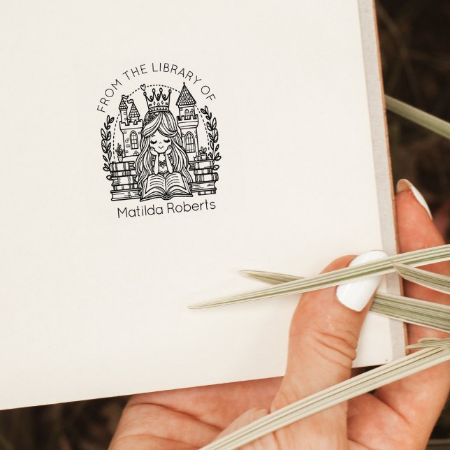 Cute Fantasy Princess från Bibliotek Stämpel (Skapare uppladdad)