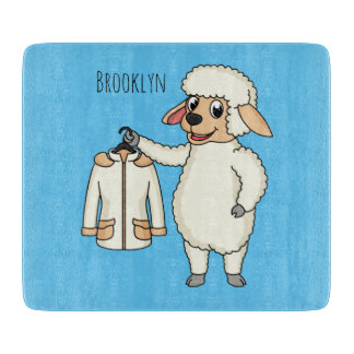 Cute Får med tecknaden jacka