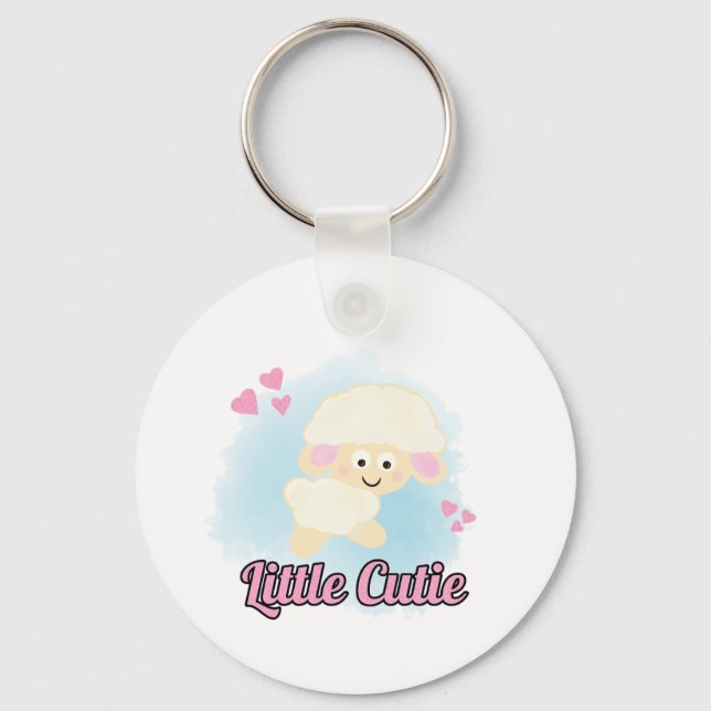 Cute Får Nyckelring (Framsida)