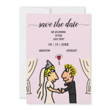 Cute-färgat originalbildkort för Tecknad