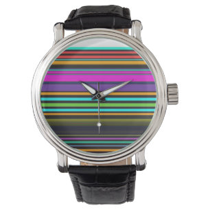 Cute färglös nylon rand armbandsur