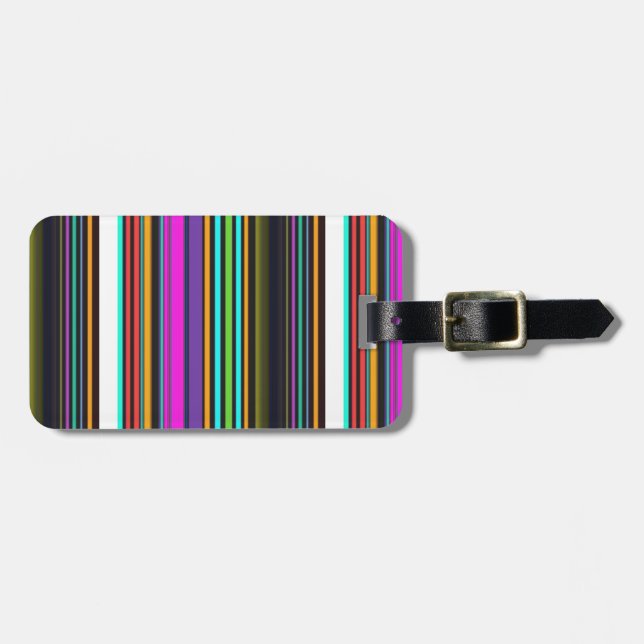 Cute färglös nylon rand bagagebricka (Horisontell Framsida)