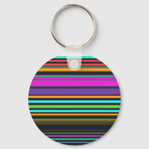 Cute färglös nylon rand nyckelring