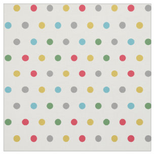 Cute färglös polka dots mönster tyg