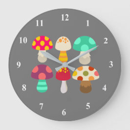Cute färglösa svampar stor klocka