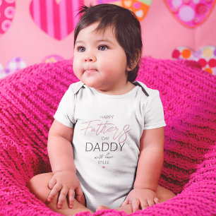 Cute Fars dag Baby Bodykostym T Shirt