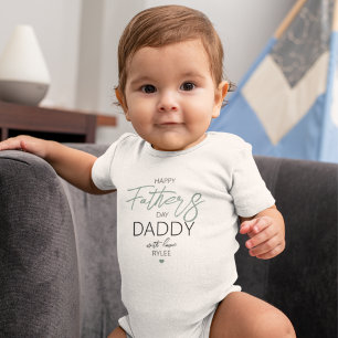 Cute Fars dag Baby Bodykostym T Shirt