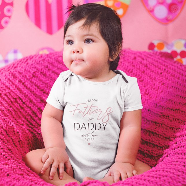 Cute Fars dag Baby Bodykostym T Shirt (Skapare uppladdad)