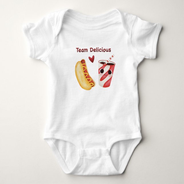 Cute Fast Food - Kawaii Junk Food Ansikte T Shirt (Framsida)