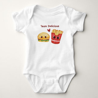 Cute Fast Food - Kawaii Junk Food Ansikte T Shirt