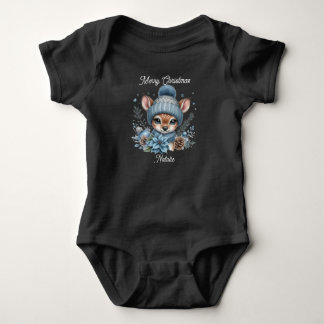 cute fawn/deer Christmas holiday T-Shirt