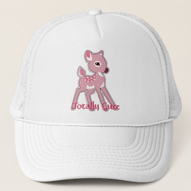 Cute Fawn Hat Truckerkeps (Framsida)