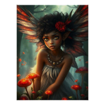 Cute Feaced Fairy Art