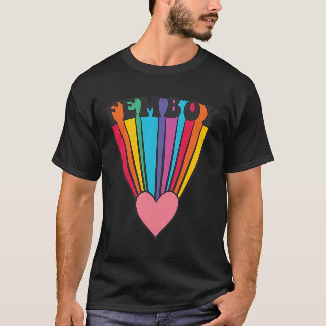 Cute Femboy Gift T Shirt (Framsida)