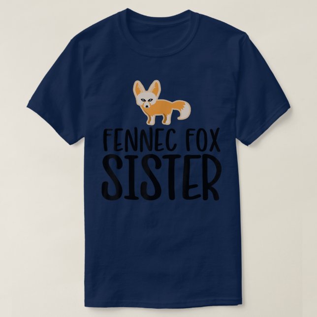 Cute Fennec for Sister T Shirt (Design framsida)