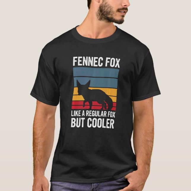 Cute Fennec Fox-citat för en Fennec Fox T Shirt (Framsida)