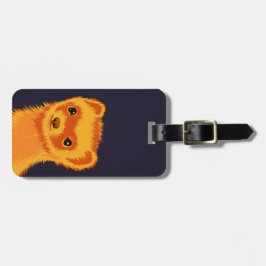 Cute ferret Art. adjektiv Bagagebricka