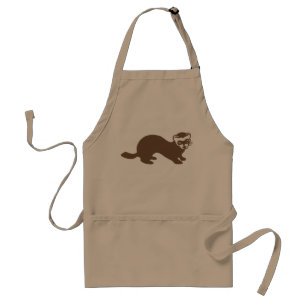 Cute Ferret Graphic Förkläde