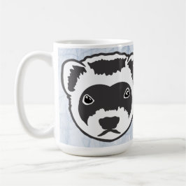 Cute Ferret Kaffemugg
