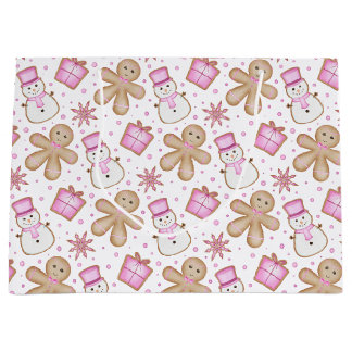 Cute Festive Christmas Holiday Gingerbread Man