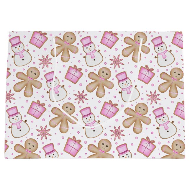 Cute Festive Christmas Holiday Gingerbread Man (Framsidan)