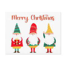 Cute Festive Gnomes God jul