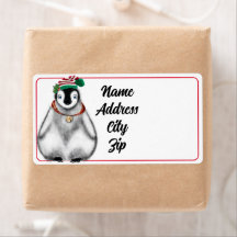 Cute festive helgdag christmas Penguin