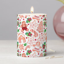 Cute Festive jul Gingertea Cookie