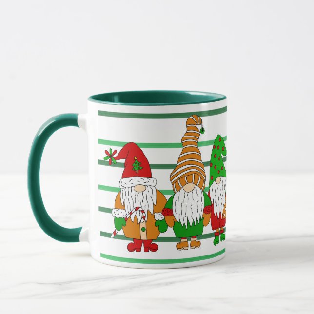 Cute Festive-julgranar Mugg (Vänster)